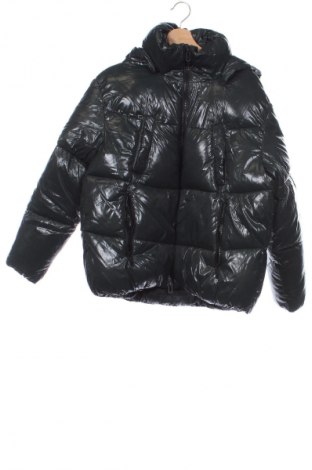 Kinder Lederjacke Zara, Größe 13-14y/ 164-168 cm, Farbe Grün, Preis € 26,99