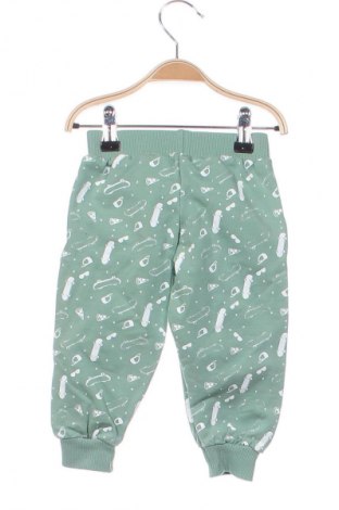 Pantaloni de trening, pentru copii Breeze, Mărime 9-12m/ 74-80 cm, Culoare Verde, Preț 25,51 Lei