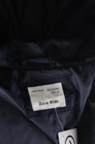 Geacă pentru copii Zara Kids, Mărime 13-14y/ 164-168 cm, Culoare Albastru, Preț 88,99 Lei