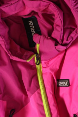 Kinderjacke für Wintersport Brugi, Größe 7-8y/ 128-134 cm, Farbe Rosa, Preis € 30,13