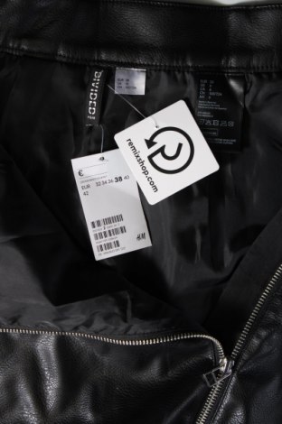 Skórzana spódnica H&M Divided, Rozmiar M, Kolor Czarny, Cena 99,99 zł