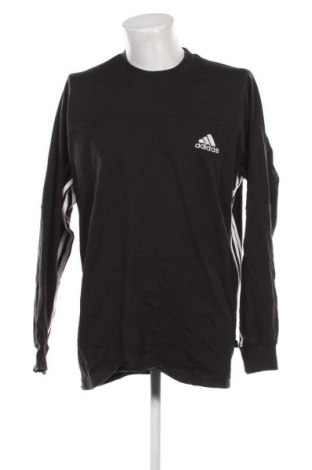 Ανδρική μπλούζα Adidas, Μέγεθος XL, Χρώμα Μαύρο, Τιμή 25,99 €