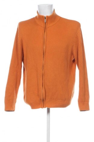 Herren Strickjacke A.W.Dunmore, Größe XL, Farbe Orange, Preis € 5,99