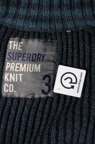 Мъжка жилетка Superdry, Размер M, Цвят Син, Цена 47,04 лв.