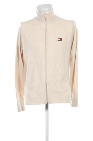 Herren Strickjacke Tommy Hilfiger, Größe M, Farbe Beige, Preis 162,99 €