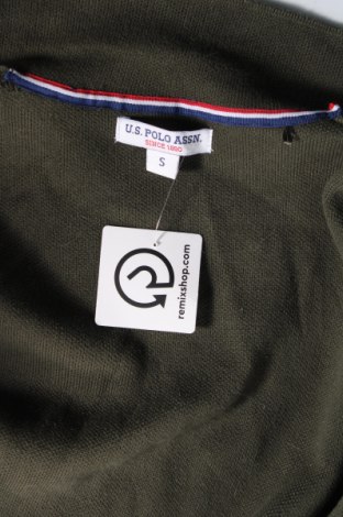 Jachetă tricotată de bărbați U.S. Polo Assn., Mărime S, Culoare Verde, Preț 110,99 Lei