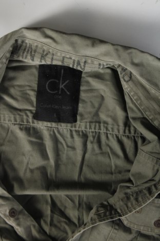 Męska koszula Calvin Klein Jeans, Rozmiar L, Kolor Zielony, Cena 70,53 zł