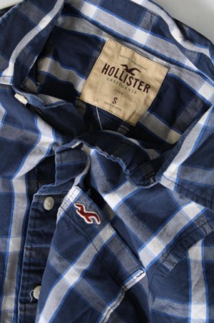 Мъжка риза Hollister, Размер S, Цвят Син, Цена 17,99 лв.