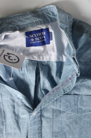 Cămașă de bărbați Scotch & Soda, Mărime M, Culoare Albastru, Preț 122,99 Lei