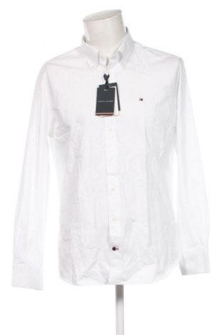 Męska koszula Tommy Hilfiger, Rozmiar S, Kolor Biały, Cena 584,99 zł