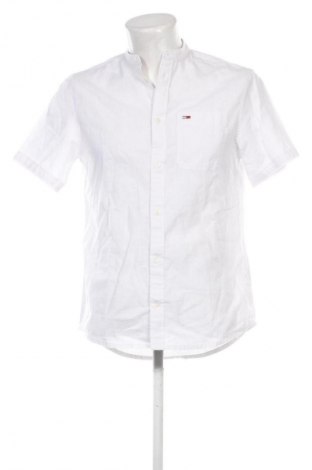 Cămașă de bărbați Tommy Jeans, Mărime S, Culoare Alb, Preț 284,99 Lei