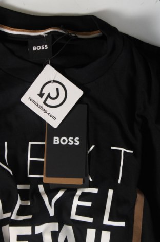 Męski T-shirt BOSS, Rozmiar M, Kolor Czarny, Cena 352,90 zł