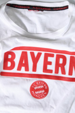 Herren T-Shirt FC Bayern Munchen, Größe S, Farbe Weiß, Preis 8,00 €