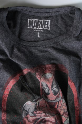 Męski T-shirt Marvel, Rozmiar L, Kolor Szary, Cena 34,24 zł