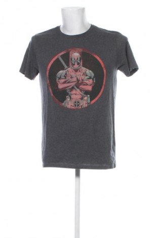 Ανδρικό t-shirt Marvel, Μέγεθος L, Χρώμα Γκρί, Τιμή 7,62 €