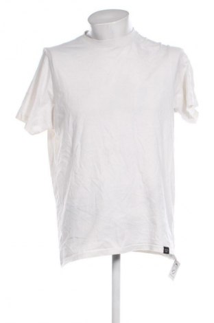 Herren T-Shirt Pull&Bear, Größe L, Farbe Ecru, Preis 9,62 €