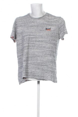 Herren T-Shirt Superdry, Größe L, Farbe Grau, Preis € 17,54