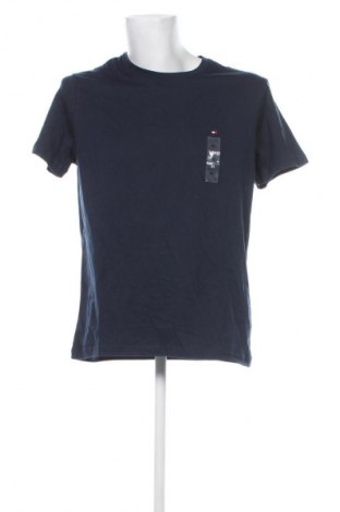 Męski T-shirt Tommy Hilfiger, Rozmiar XL, Kolor Niebieski, Cena 252,99 zł