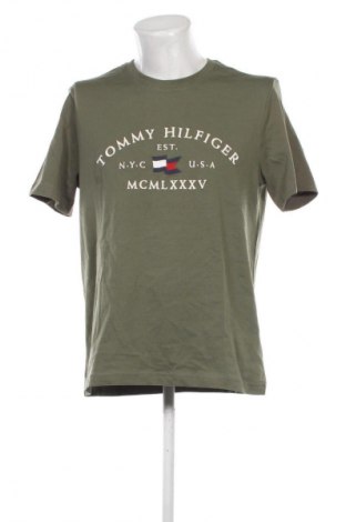 Tricou de bărbați Tommy Hilfiger, Mărime L, Culoare Verde, Preț 251,99 Lei