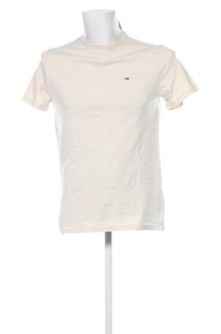 Męski T-shirt Tommy Hilfiger, Rozmiar S, Kolor Beżowy, Cena 184,99 zł