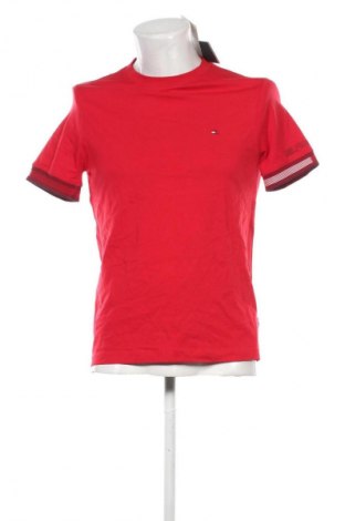 Herren T-Shirt Tommy Hilfiger, Größe S, Farbe Rot, Preis 40,99 €
