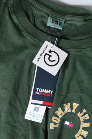 Ανδρικό t-shirt Tommy Jeans, Μέγεθος M, Χρώμα Πράσινο, Τιμή 35,99 €