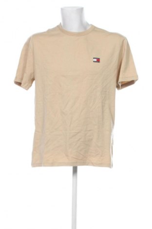 Férfi póló Tommy Jeans, Méret L, Szín Bézs, Ár 20 899 Ft