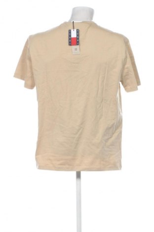 Férfi póló Tommy Jeans, Méret L, Szín Bézs, Ár 20 899 Ft