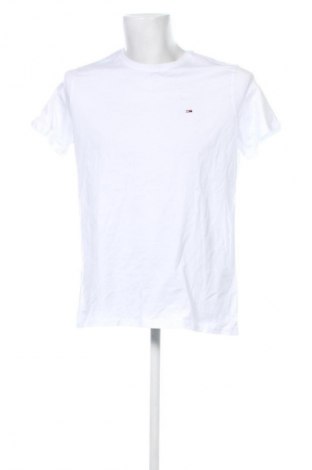 Herren T-Shirt Tommy Jeans, Größe L, Farbe Weiß, Preis € 53,99