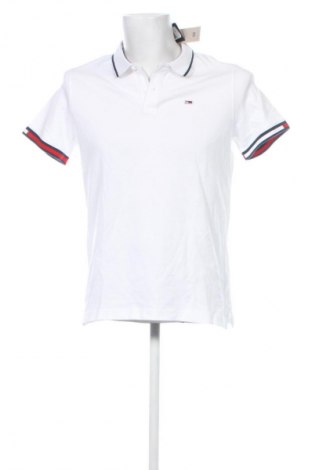 Męski T-shirt Tommy Jeans, Rozmiar M, Kolor Biały, Cena 368,99 zł