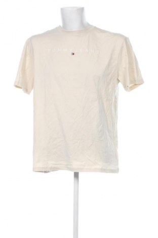 Férfi póló Tommy Jeans, Méret L, Szín Bézs, Ár 20 899 Ft