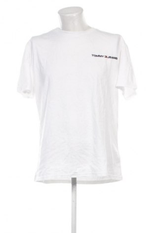 Мъжка тениска Tommy Jeans, Размер XL, Цвят Бял, Цена 77,99 лв.