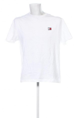 Męski T-shirt Tommy Jeans, Rozmiar M, Kolor Biały, Cena 185,99 zł