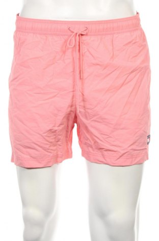 Męskie kąpielówki Tommy Jeans, Rozmiar XL, Kolor Różowy, Cena 368,99 zł