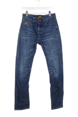 Męskie jeansy Superdry, Rozmiar M, Kolor Niebieski, Cena 155,99 zł