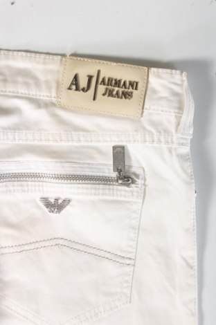 Męskie spodnie Armani Jeans, Rozmiar M, Kolor Biały, Cena 182,99 zł