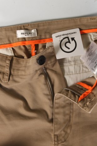 Pantaloni de bărbați Replay, Mărime S, Culoare Maro, Preț 613,14 Lei