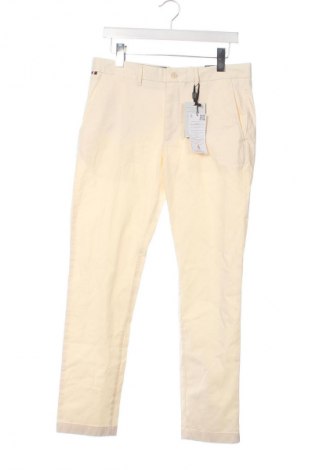 Pantaloni de bărbați Tommy Hilfiger, Mărime M, Culoare Ecru, Preț 465,99 Lei