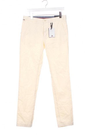 Pantaloni de bărbați Tommy Hilfiger, Mărime M, Culoare Ecru, Preț 429,99 Lei