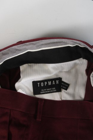 Ανδρικό παντελόνι Topman, Μέγεθος S, Χρώμα Κόκκινο, Τιμή 8,53 €