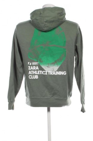 Ανδρικό φούτερ fleece Zara, Μέγεθος M, Χρώμα Πράσινο, Τιμή 17,99 €