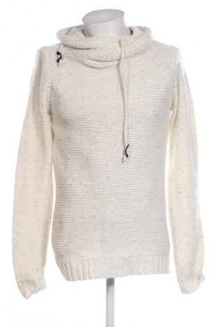 Herrenpullover Bershka, Größe L, Farbe Beige, Preis € 16,99