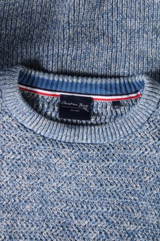 Herrenpullover Christian Berg, Größe M, Farbe Blau, Preis 28,99 €