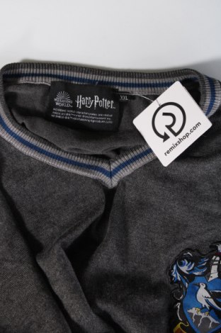 Męski sweter Harry Potter, Rozmiar XXL, Kolor Szary, Cena 73,99 zł