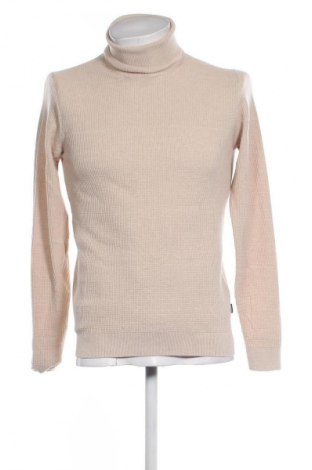 Herrenpullover Jack & Jones, Größe S, Farbe Beige, Preis 28,99 €