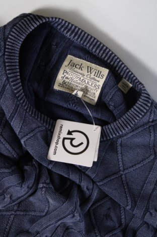 Ανδρικό πουλόβερ Jack Wills, Μέγεθος L, Χρώμα Μπλέ, Τιμή 17,99 €