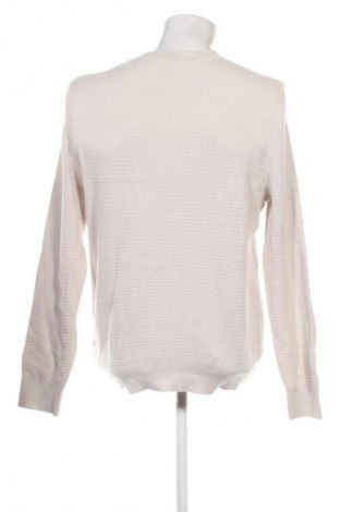 Herrenpullover Samsoe & Samsoe, Größe M, Farbe Ecru, Preis 12,99 €