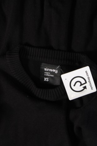 Herrenpullover Sinsay, Größe XS, Farbe Schwarz, Preis € 11,34