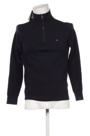 Męski sweter Tommy Hilfiger, Rozmiar S, Kolor Niebieski, Cena 694,99 zł