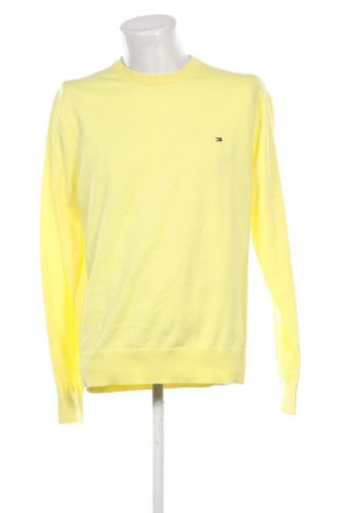 Męski sweter Tommy Hilfiger, Rozmiar XXL, Kolor Żółty, Cena 402,99 zł